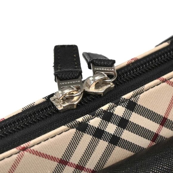 Burberry Beige Burberry Check Handbag - Picture 6 of 11
